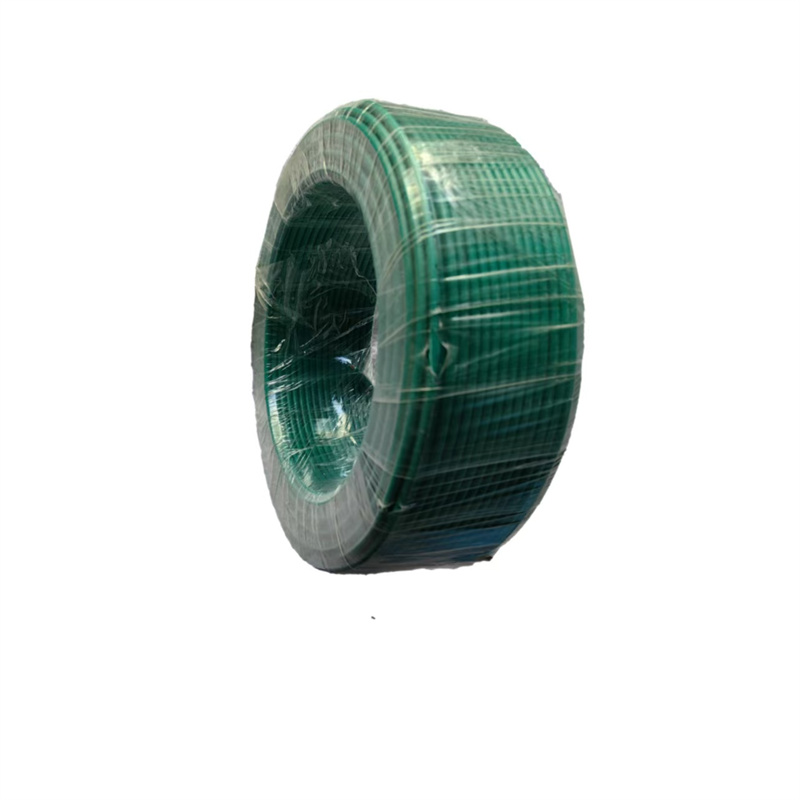 泰特达 阻燃铜芯聚氯乙烯绝缘电线 ZR-BV2.5mm²(绿色)95m 卷高清大图