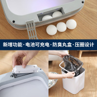 菲仕康智能感应垃圾桶家用全自动带盖充电式纸篓客厅卫生间创意防水大容量