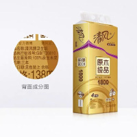 清风 卷纸 180克10卷3层平纹短卷无芯卷纸