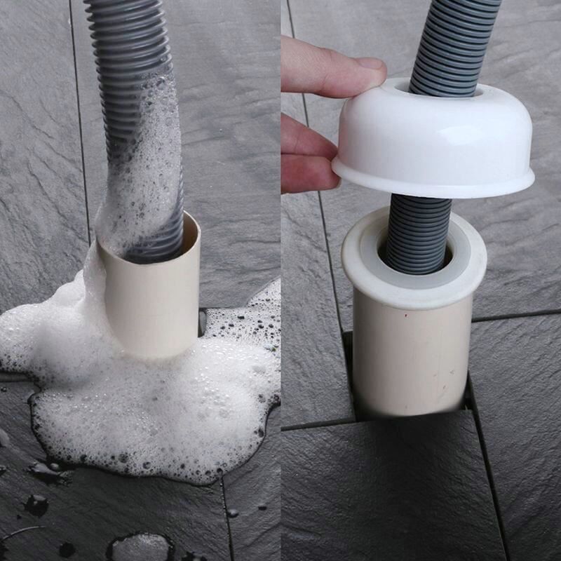 厨房下水管防臭密封圈塞洗衣机排水下水道防臭盖防臭地漏芯防臭塞 40/50 密封塞+防臭芯 一个装