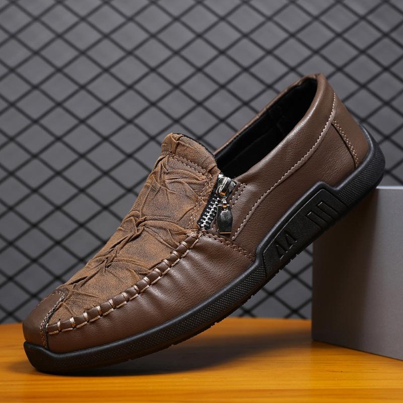 nakezg2024夏季新款男士豆豆鞋休闲百搭乐福男鞋一脚蹬驾车舒适男士