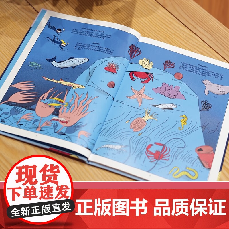 漫画海洋故事 8-14岁 让-巴普蒂斯特·德·帕纳菲厄 著 童书高清大图