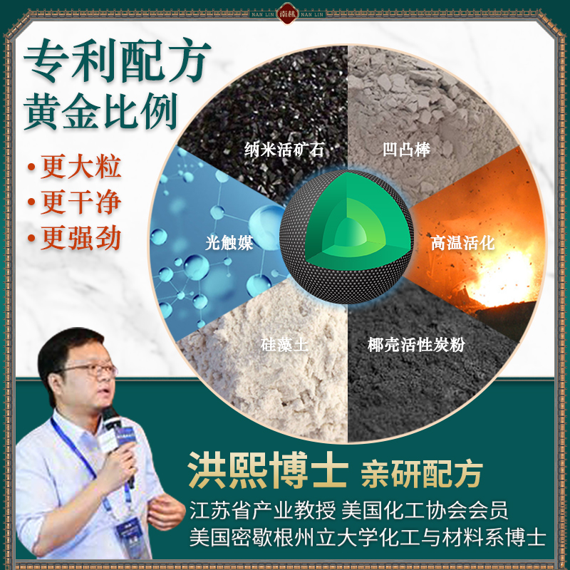 [2室1厅除醛专用 送3检测盒]南林活性炭去除甲醛新房装修急入住竹炭包家用强力型吸附除味碳包汽车用5000g高清大图