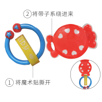 澳贝糖果牙胶463143高温消毒3-6-12月宝宝安抚牙胶