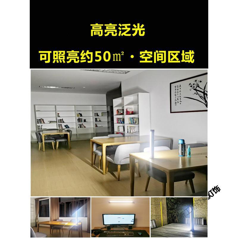 苏宁放心购 应急灯家用充电灯磁铁吸附LED灯泡户外移动夜市超亮照明地摊