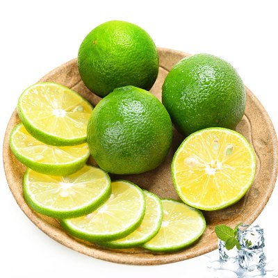 新鲜青柠檬3斤装 皮薄柃檬小青柠 香水柠檬新鲜水果生鲜