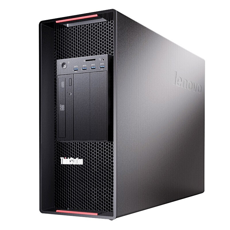 联想ThinkStation P920 图形工作站 设计建模 台式电脑 4210R*2 16G*2 256GSSD+2T SATA P2200 5G 1400W 定制