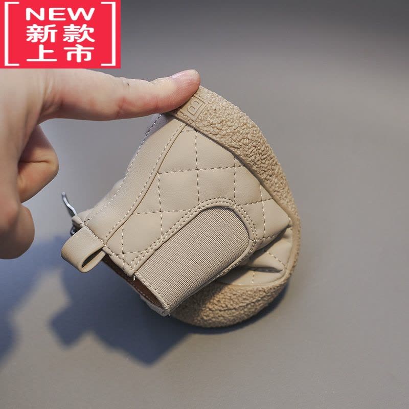 可莉允女童靴子冬季加绒软底宝宝鞋子儿童棉鞋小童短靴男一岁婴儿学步鞋图片