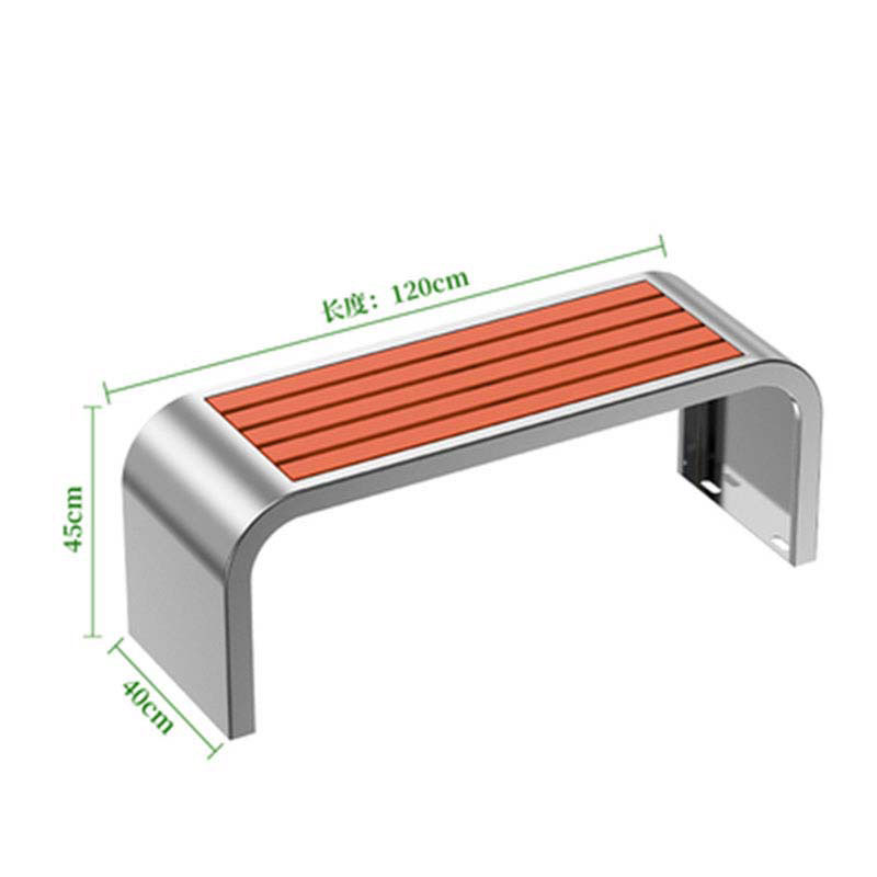 豫众诺 户外长椅 1.2m 把高清大图