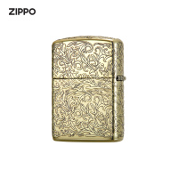 [苏宁自营]Zippo官方正品之宝唐草之Zippo在我心古铜色打火机礼物送男友