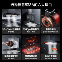 德意(DE&E)顶吸式吸油烟机CXW-268-838A