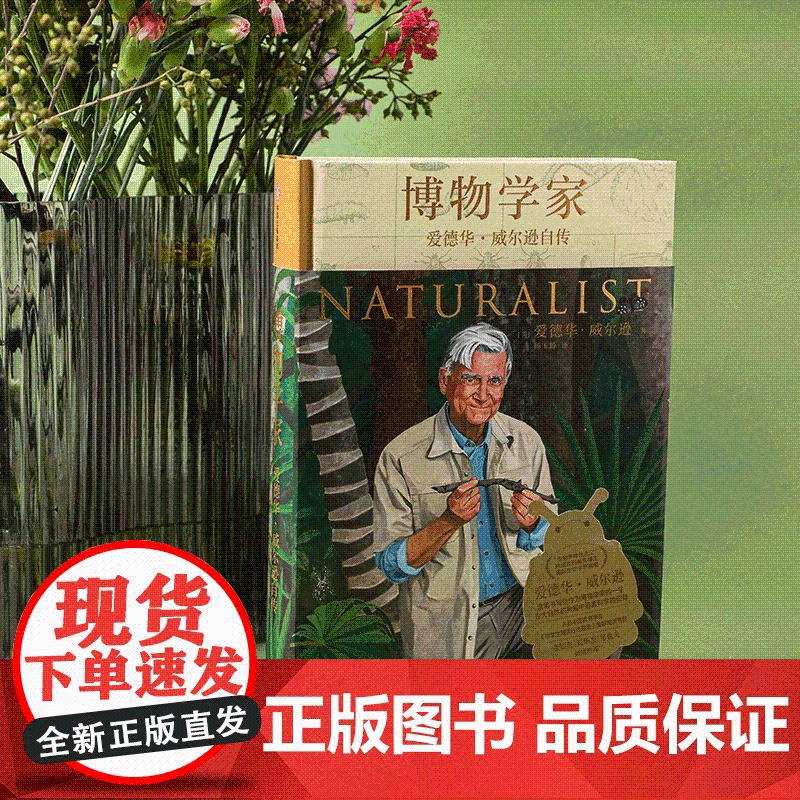 博物学家 爱德华威尔逊自传 张辰亮荐书 生物多样性主题的重要参考读物 中信出版社图书 正版高清大图