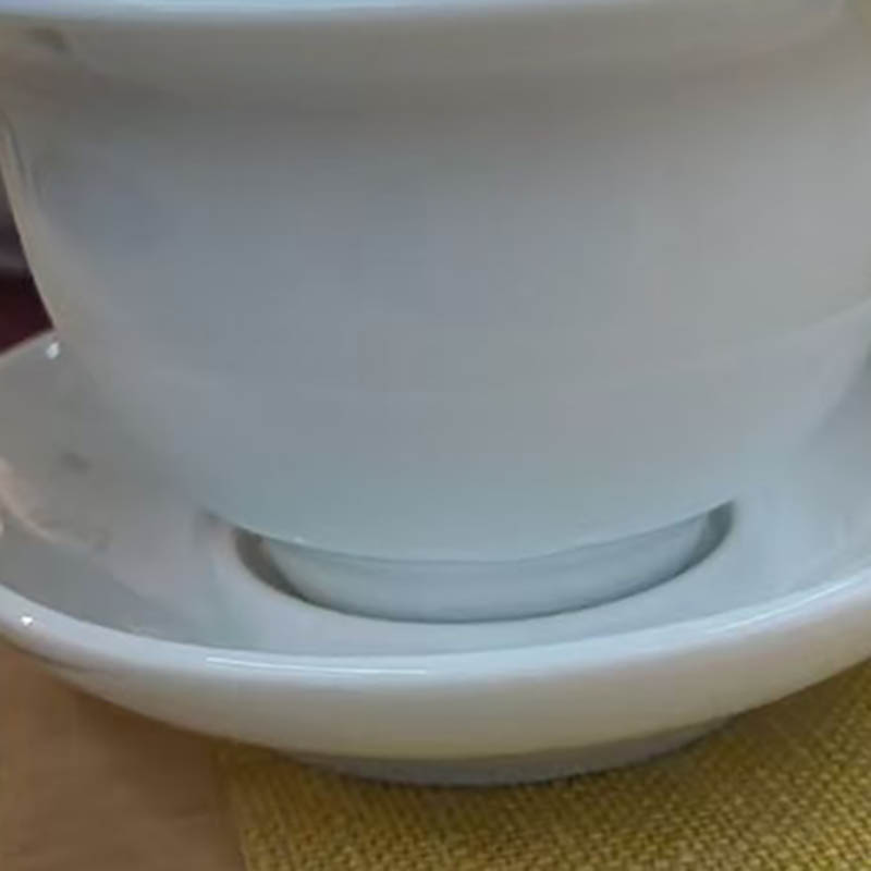白瓷泡茶盖碗 130mL 10套装/组高清大图