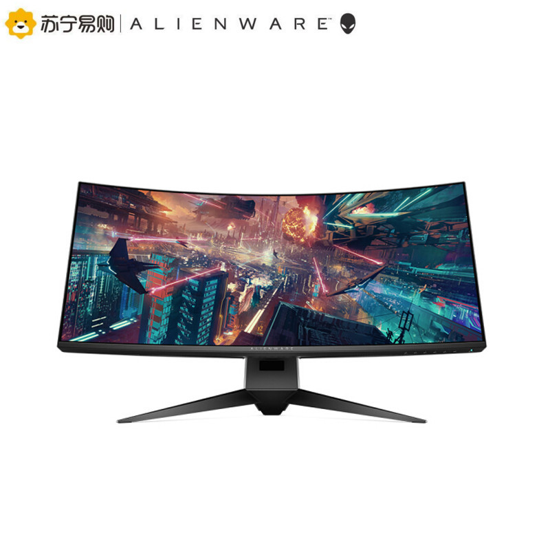 外星人(Alienware)AW3418DW 34英寸专业电竞曲面显示器 120Hz刷新率 1900R曲率