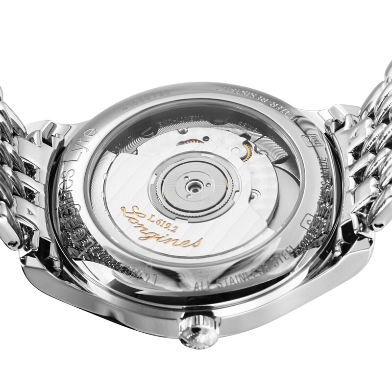 浪琴(Longines) 瑞士品牌 手表 律雅系列 机械男表 L4.860.4.12.6