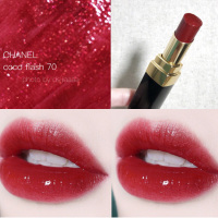 CHANEL香奈儿 可可小姐炫光唇膏口红COCOFLASH#70 红宝石色 3g 显色丰盈