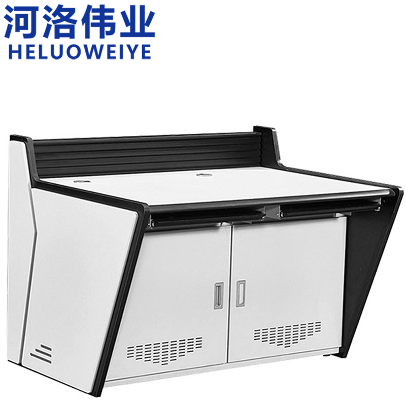 河洛伟业监控台双联张