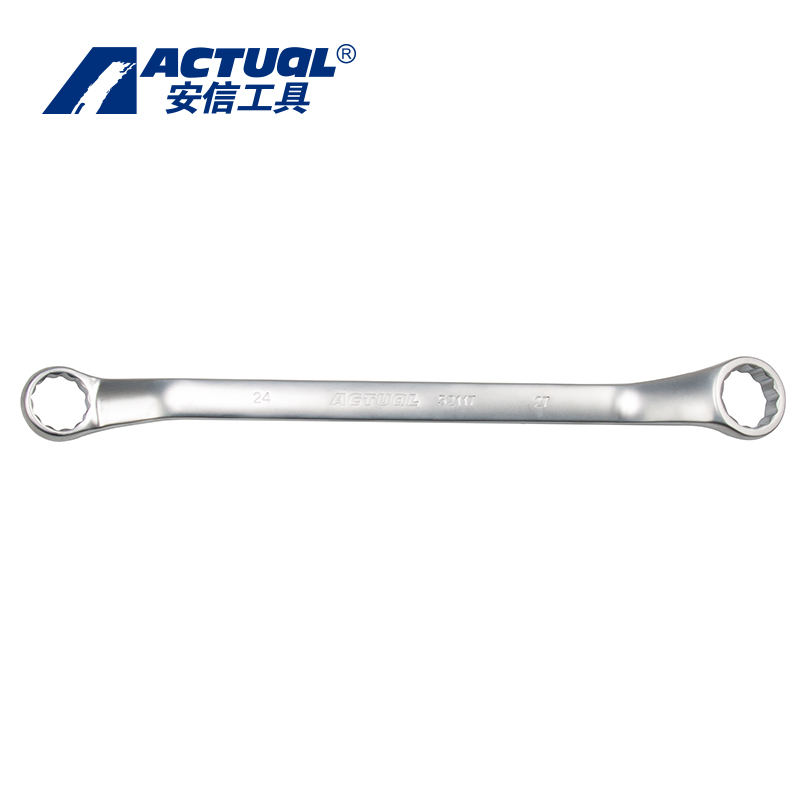 安信(ACTUAL) 梅花扳手 17x19MM(52111) 把高清大图