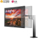 LG 27英寸 4K HDR400 Type-C反向60W充电 10.7亿色 内置音箱 Ergo人体工学支架 FreeSync 显示器 27UN880-B