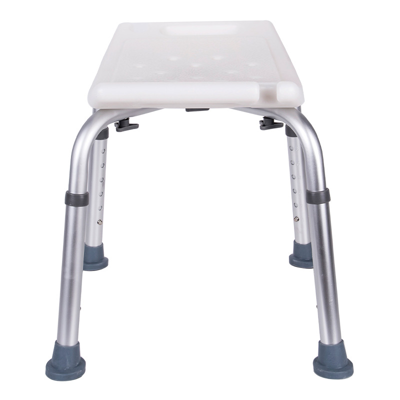 鼎联 DL-9011L 防滑坐凳铝合金洗澡椅 可放置花洒高清大图