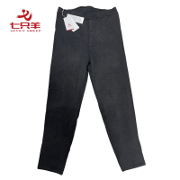 七只羊 冬季防寒保暖裤 160-190 条 165 深灰