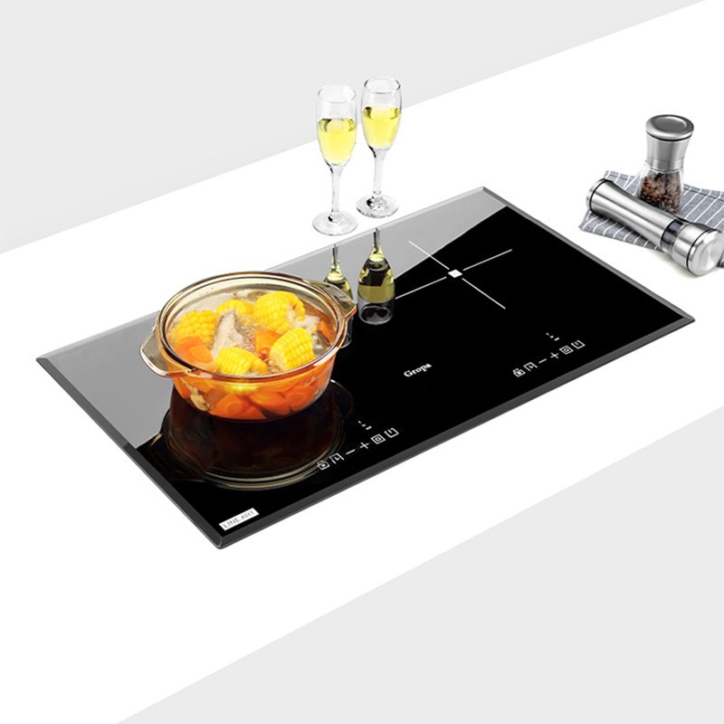 古牌(gropa)嵌入式电陶炉双灶家用大功率爆炒节能内嵌式低噪音光波