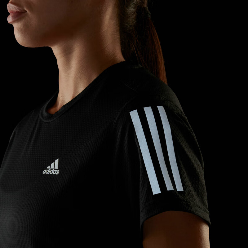 阿迪达斯 (adidas)Adidas/阿迪达斯2022年夏季 女子 运动训练 短袖T恤 H59273