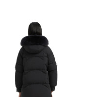 波司登 女中长款狐狸毛领羽绒服C B00145228