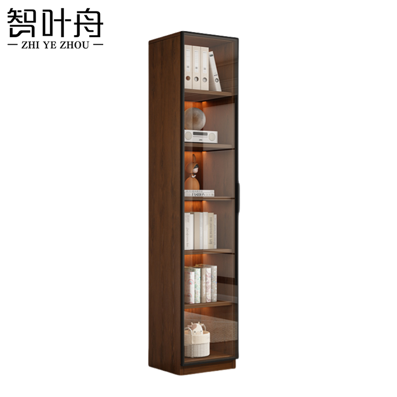 智叶舟办公柜单门40*32*200cm台高清大图