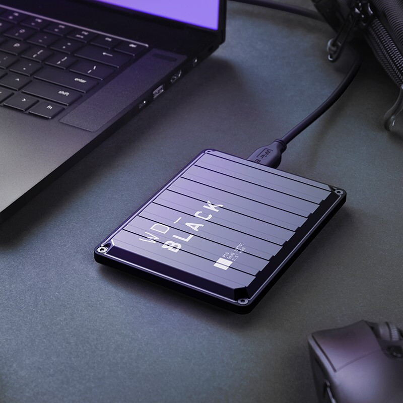 西部数据(WD)4TB 移动硬盘 P10 游戏高速存储大容量机械硬盘ps5/xbox拓展外接外置手机笔记本电脑