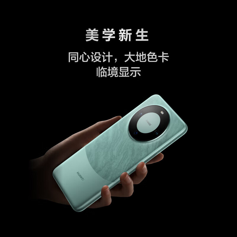 华为 Mate 60(BRA-AL00)12GB+256GB 白沙银/雅川青/雅丹黑 标准版高清大图