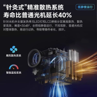 魔屏C1pro投影仪新款超高清家用卧室客厅可连手机迷你小型宿舍学生投屏C1家庭投影机