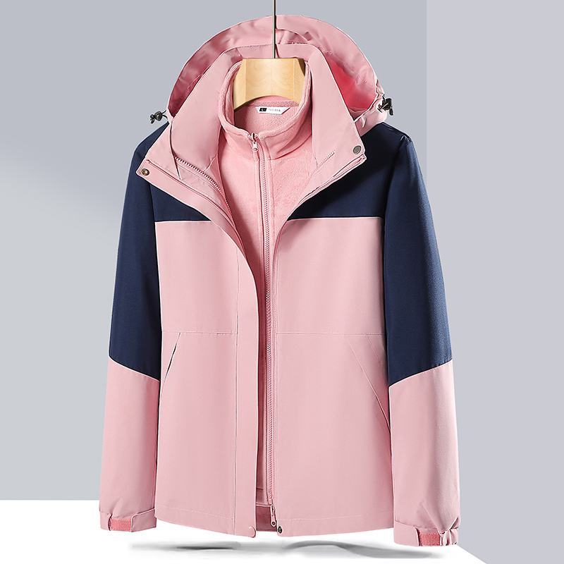 徽润和 冲锋衣 三合一可拆卸登山服外套 CY04/件