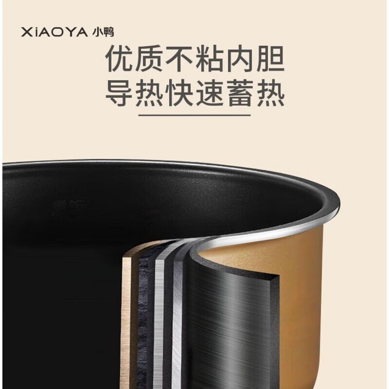 小鸭迷你容量时尚多功能电饭煲WXY-YH11DF!高清大图