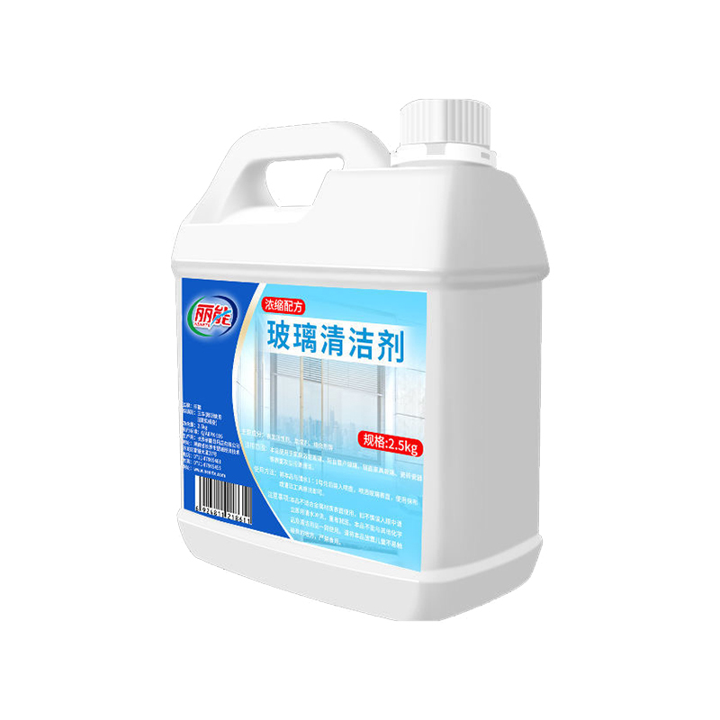 [补贴10%]1桶[5斤装]+玻璃刮+喷壶+毛巾+百洁棉 玻璃清洁剂强力去污除垢家用擦窗水玻璃镜子清洗液擦窗户免洗神器高清大图
