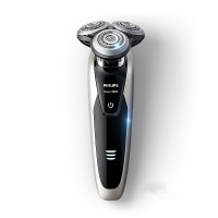 飞利浦（PHILIPS）S9041/12 电动剃须刀 全身水洗 干湿双剃 刮胡刀 三刀头 旋转式