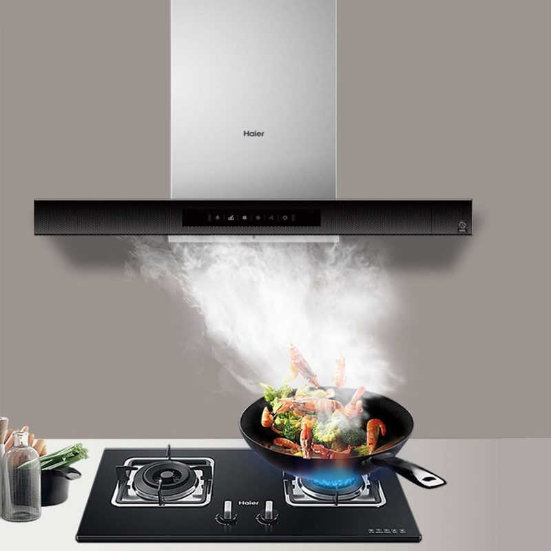 海尔(Haier)油烟机 CXW-219-T2906U1 智慧自清洁 21立方风量 烟灶互联