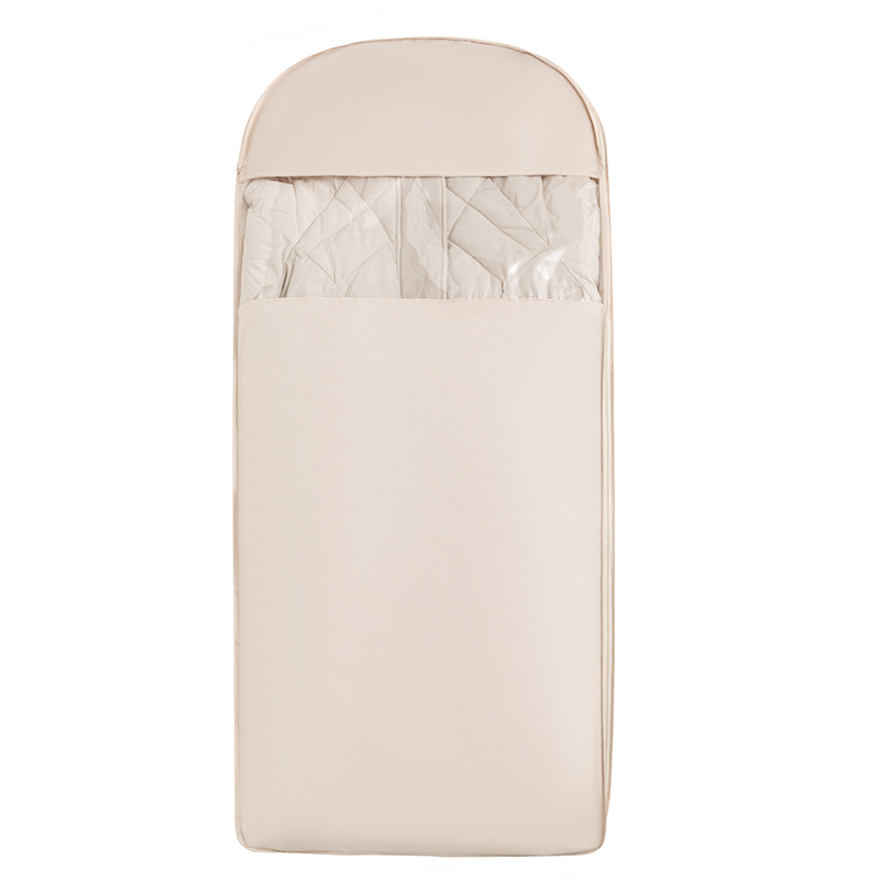 安纳客居 新款羽绒服压缩防尘罩衣柜衣服防尘袋挂式家用透明衣物挂衣罩袋子 中号