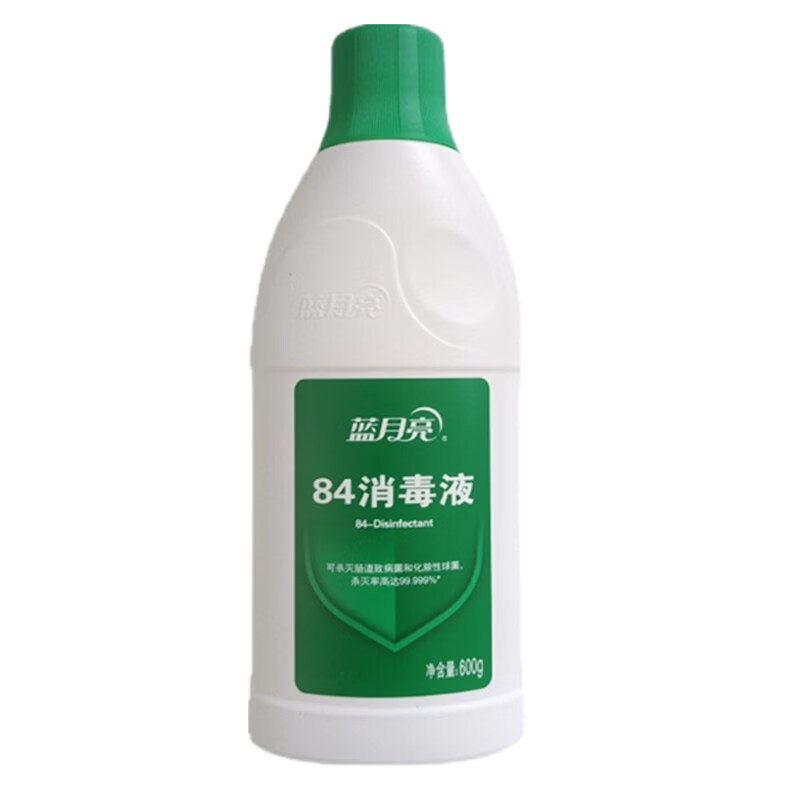 蓝月亮 84 消毒液 600ml*12瓶/箱高清大图