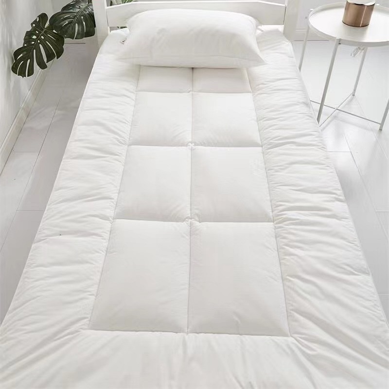 洛菲源 全棉133*100包布床褥垫 加厚床上保护垫120*200cm 条高清大图