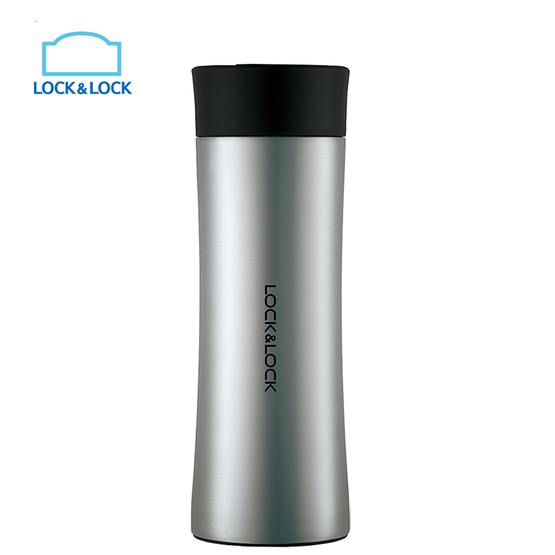 乐扣乐扣(lock&lock)掌心304不锈钢保温杯LHC4027S(300ml)银色