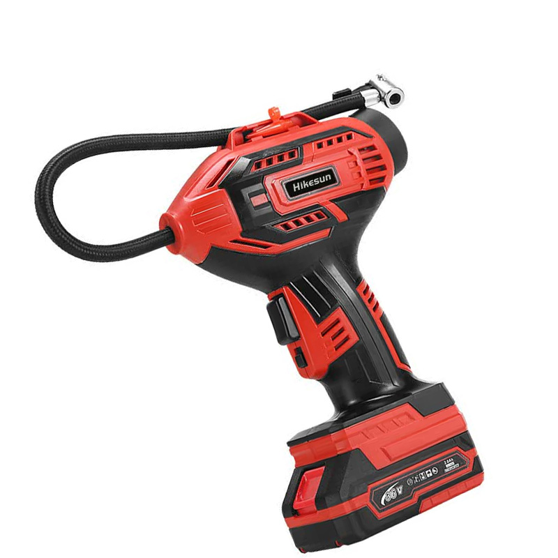 和齐顺(Hikesun) HQS-3575 额定电压:20V 两电一充 锂电充气泵(计价单位:套)红黑色高清大图