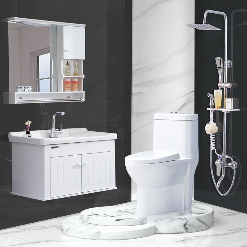 欧帝奴(oudinu)卫浴家具tz001 欧帝奴(oudinu)浴室柜马桶花洒套装卫生