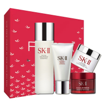 SKII-PITERA™精典入门组小红雀版套组/面部护肤套装礼盒/各种肤质通用/清爽 修护/