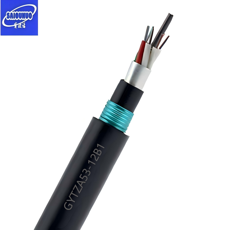 铠装通信光缆 GYTZA53-12B1 米
