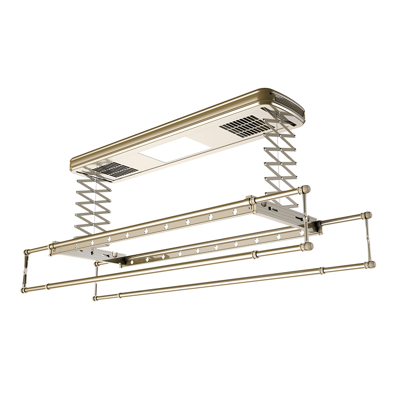 樱花升降晾衣架 电动晾衣架时尚智能遥控四杆自动升降阳台挂衣架晾衣