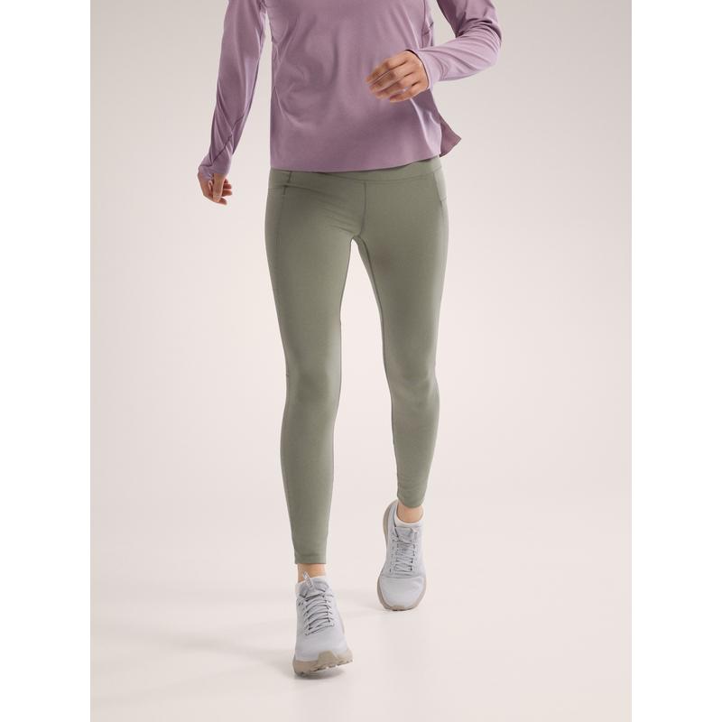 始祖鸟(ARC’TERYX)高弹力防滑透气运动 leggings 女士户外训练跑高清大图