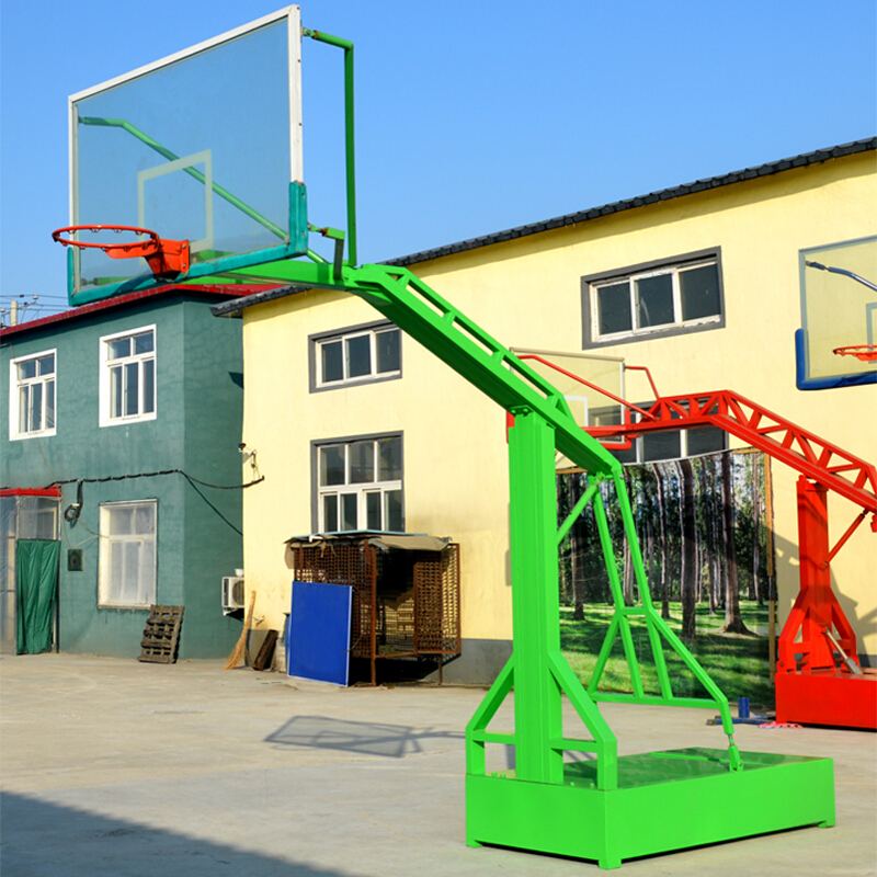 健伦篮球架户外标准成人篮球架参数