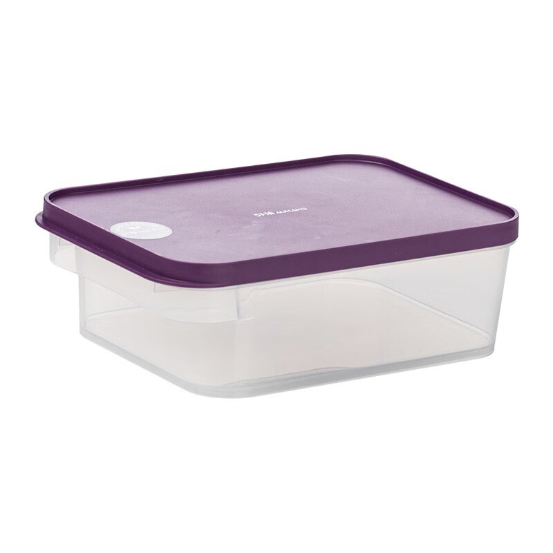 茶花(CHAHUA) 冷热相宜 有效密封 茶花芮格保鲜盒2600ml紫色 000012高清大图