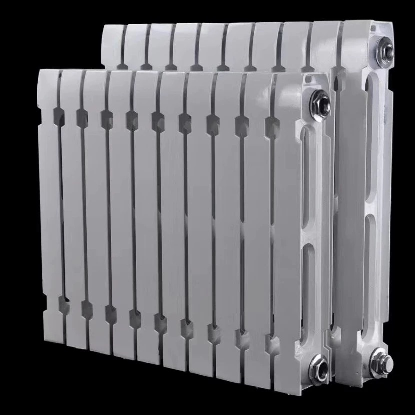 中锦科技 暖气片 铸铁烤漆暖气片全高600mm中心距500mm长420mm6柱组高清大图